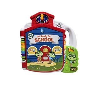 LeapFrog Tad’s Get Ready For School Book Interective Leap Frog Book - Works